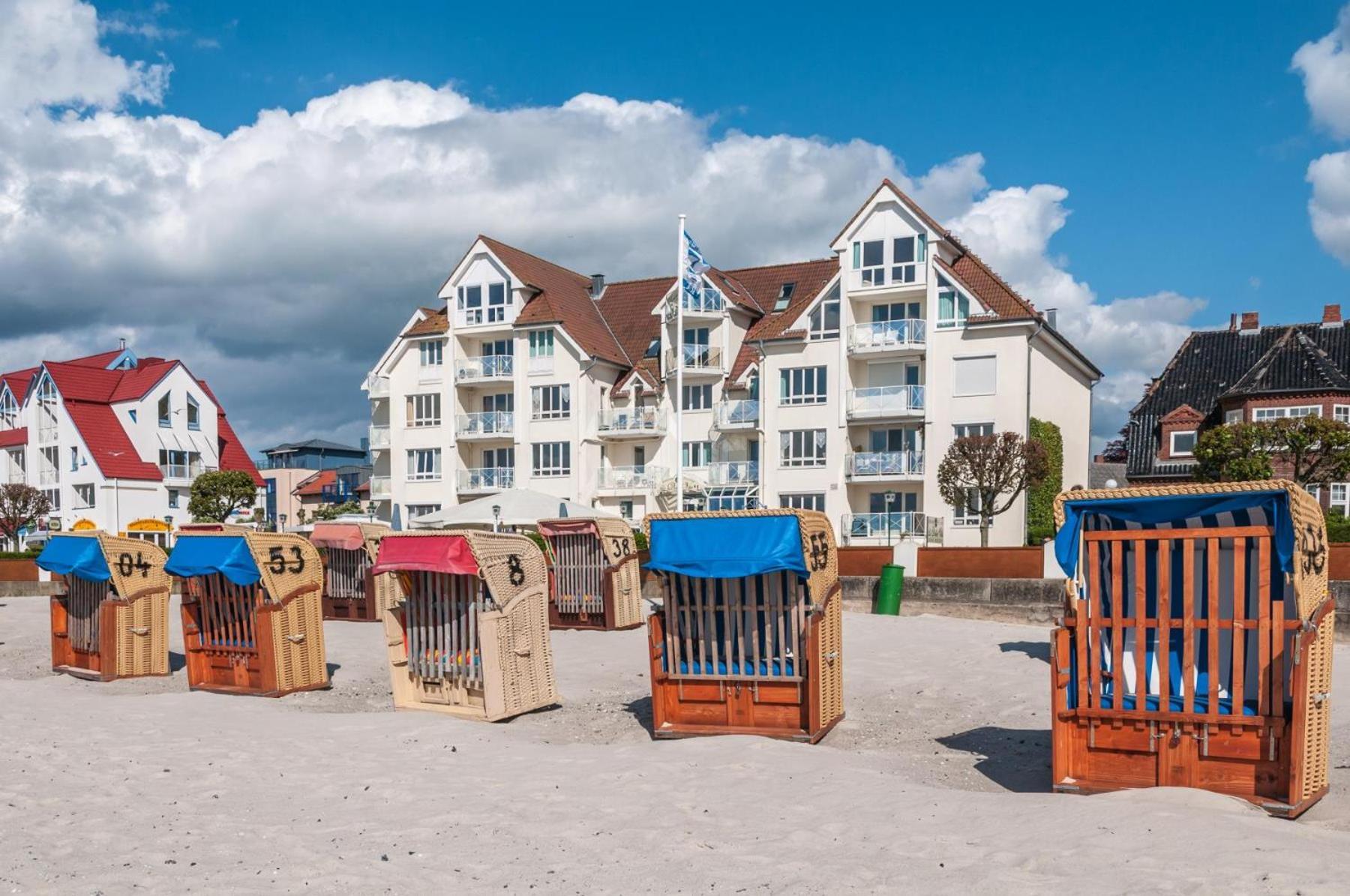 Strandhotel 1 Laboe Exterior foto